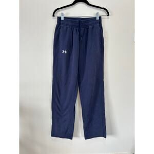 Under Armour navy wide leg sweat pants womens S